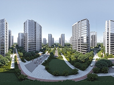 现代小区HDR