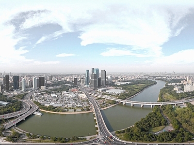 现代城市HDR
