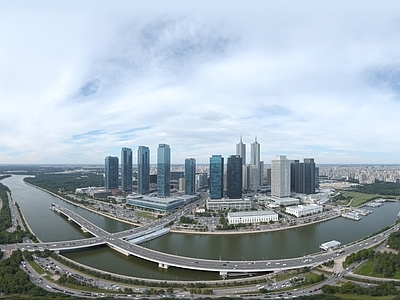 现代城市HDR