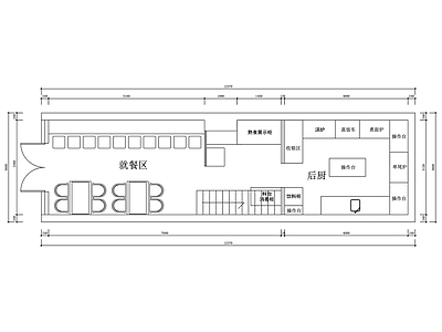 其他餐饮空间 餐饮店 粉面店布置图