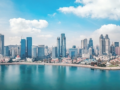 现代城市背景