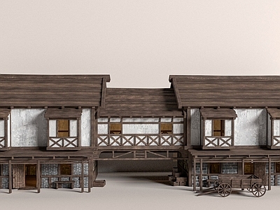 中式古建古建筑 中式民居