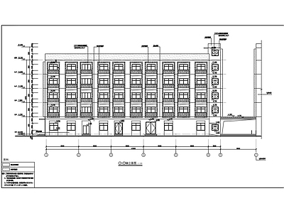 其他居住建筑 宿舍楼设计图