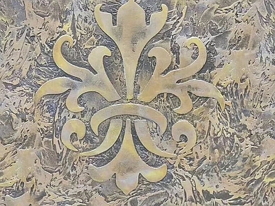花纹金属