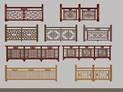 中式围栏护栏