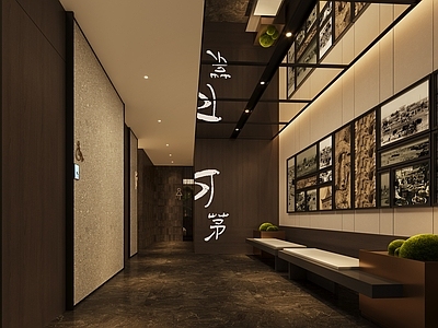 新中式酒店卫生间