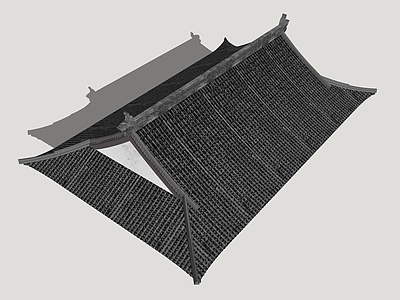中式古建古建筑 古建屋顶 影视屋檐屋顶 古代坡屋顶建筑