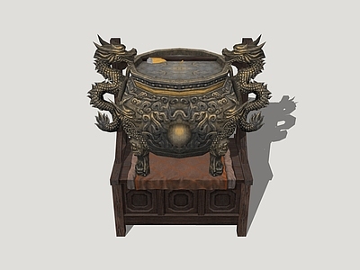 中式其他摆件 香炉 青铜香炉 宗教香炉