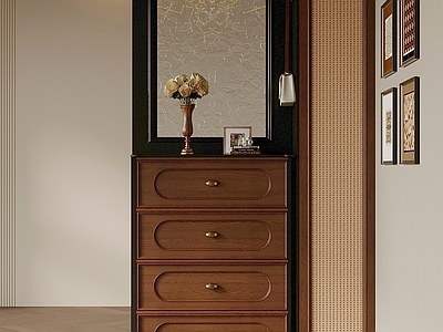 中古风鞋柜