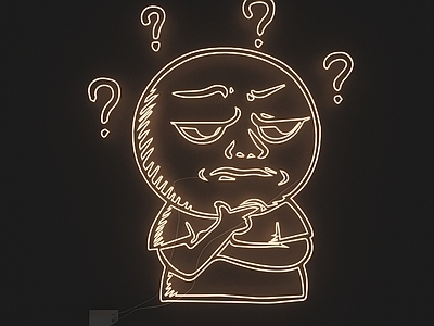 赛博朋克风霓虹灯