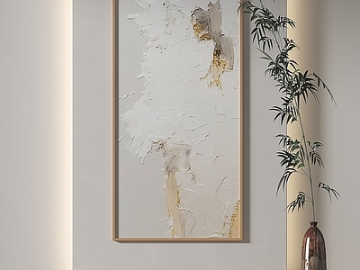 侘寂抽象挂画