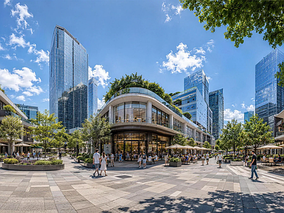 现代城市HDR