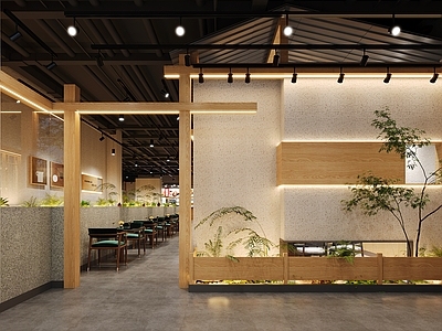 其他餐饮空间 餐椅店 火锅店 土菜馆 侘寂餐馆 餐饮店包厢