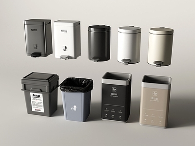 现代简约其他生活用品 垃圾桶 公共垃圾桶 电梯厅垃圾桶 卫生间垃圾桶 户外垃圾桶