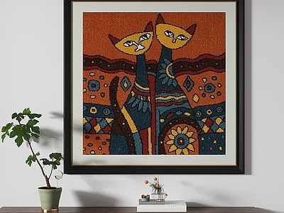 中古风抽象挂画 中古风抽象挂画