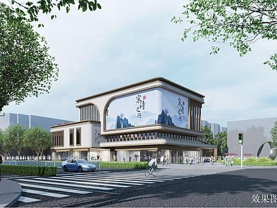 社区服务中心 社区商业综合体 商业全套施工图纸 小商业 社区商业 商业综合体