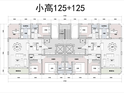 住宅楼建筑 小高125