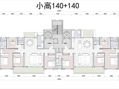住宅楼建筑 T2小高140