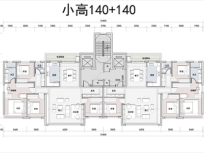 住宅楼建筑 T2小高140
