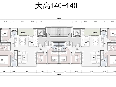 住宅楼建筑 T2小高140