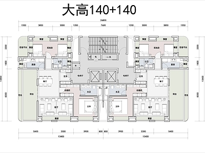 住宅楼建筑 T2大高140