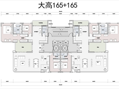 住宅楼建筑 T2大高165