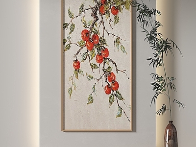 新中式玄关挂画 新中式玄关挂画