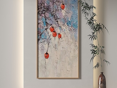 新中式玄关挂画 新中式玄关挂画