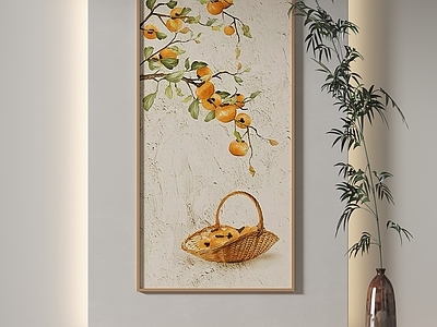 新中式玄关挂画 新中式玄关挂画