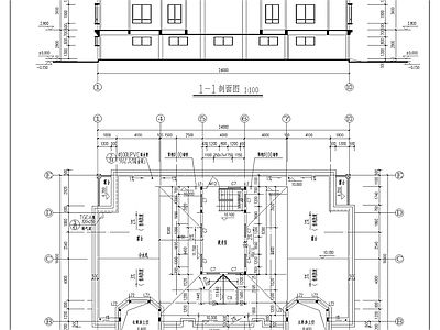 别墅建筑 别墅施工图