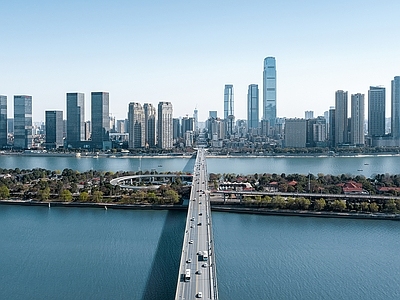 现代城市背景