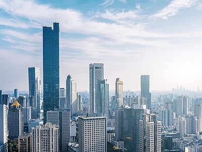 现代城市背景