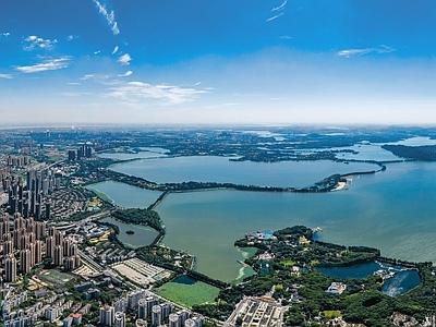 现代城市背景