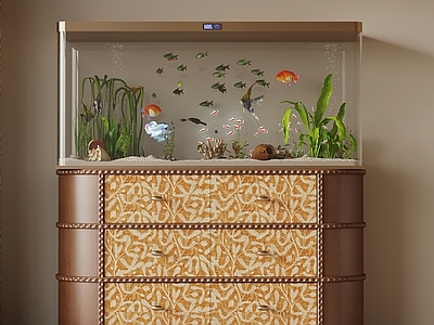 中古风鱼缸