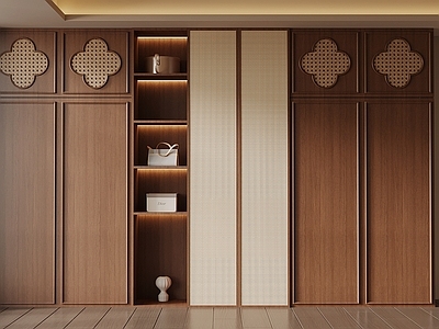 中古风衣柜