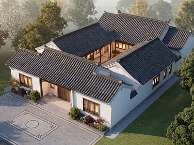 中式四合院