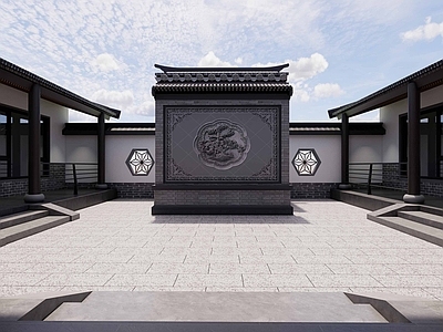 中式四合院
