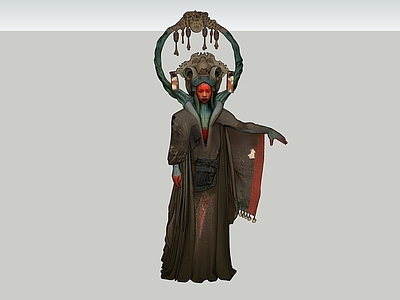 中式虚拟人物 人物 黑神话悟空 黑神话 悟空 女巫