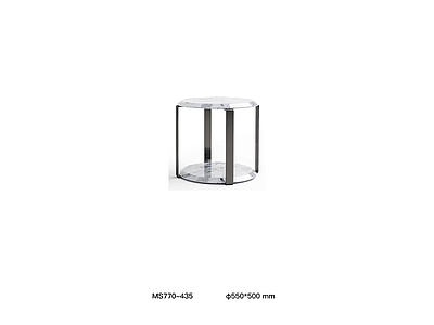 意式极简边几