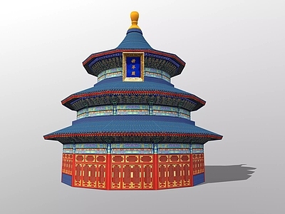 中式古建古建 祈年殿