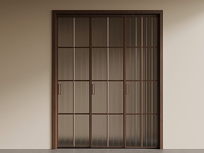 中古风推拉门