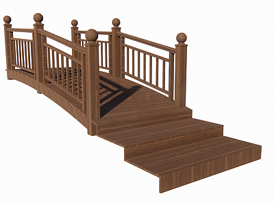 中式围栏护栏 简易栏杆 围栏 桥面 栏杆