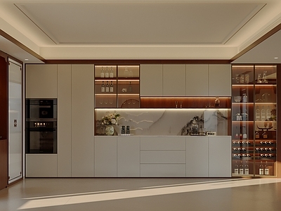 新中式酒柜