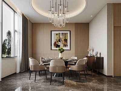 轻奢家居餐厅