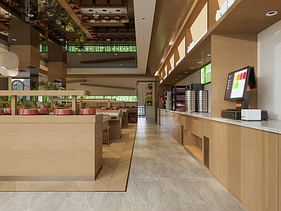 原木风自助餐厅