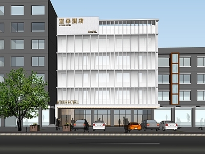 现代主义酒店建筑