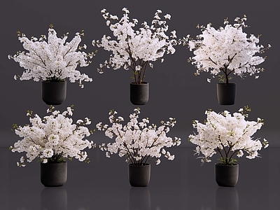 现代简约花瓶 2D轻奢花艺 现代侘寂花瓶花艺 法式复古花艺 高级感花艺 软装摆件