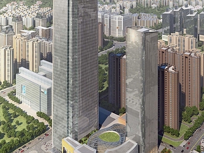 办公楼建筑 郑州银基 高层公寓 高层办公楼 商业综合体