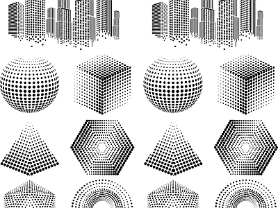 其他图库 点 孔 渐变孔 贴图 冲孔板