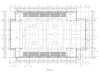学校建筑 杭州高级中学 风雨操场 体艺楼 体育建筑